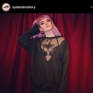 Scorpion Mesh Sweater